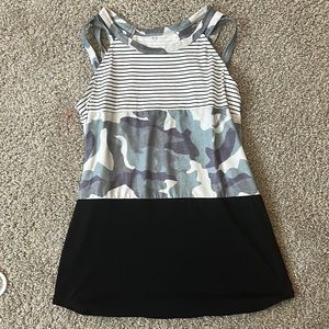 Multicolored, cute, tank top, size small, hardly worn